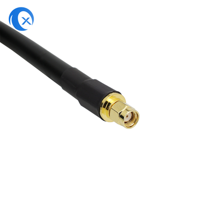 Femelle de type n de bas de la perte rf de LMR 400 ensembles de câble coaxial de liaison au connecteur masculin de RPSMA