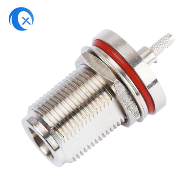 Type impédance du matériel N de machine de commande numérique par ordinateur de 2500 VRMS du connecteur femelle 50OHM