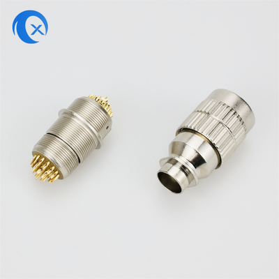 Métal 22pin en alliage de zinc Jack Connector micro circulaire va-et-vient de nouveau venu