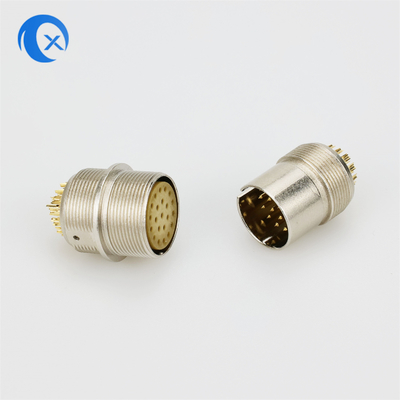 Métal 22pin en alliage de zinc Jack Connector micro circulaire va-et-vient de nouveau venu