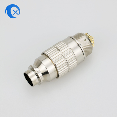 Métal 22pin en alliage de zinc Jack Connector micro circulaire va-et-vient de nouveau venu