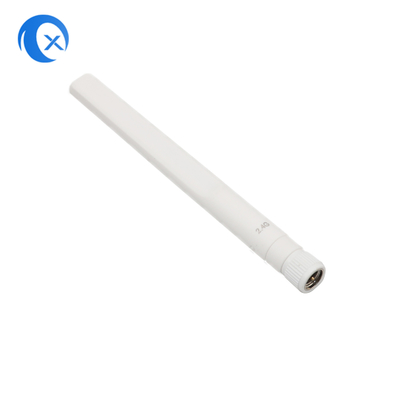 2.4GHz 5 dBi Antenne pivotante externe unique pour caméra de sécurité Antenne à canard en caoutchouc pour routeur WiFi