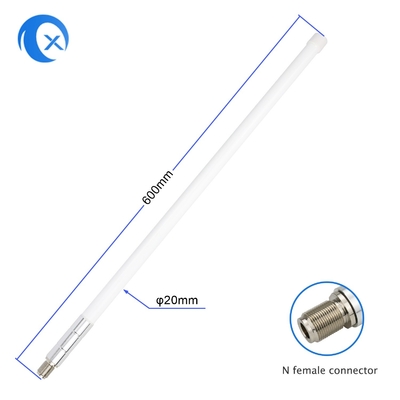 Type imperméable extérieur de l'antenne N de la fibre de verre 5.8dBi antenne de 915 mégahertz pour LoRa Gateway